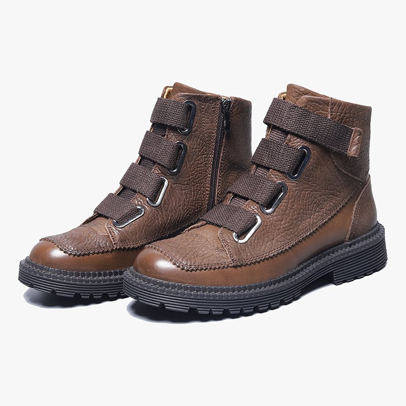 Vintage Velcro Martin Boots - Image 5