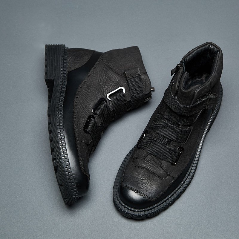 Vintage Velcro Martin Boots - Image 4