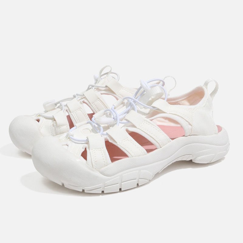 Women Covered Toe Platform Sandals - Image 4
