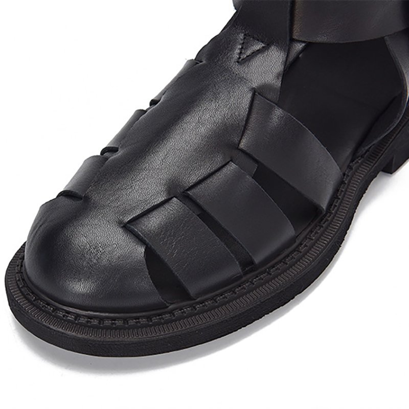 Women Cutout High-top Sandals - Image 5