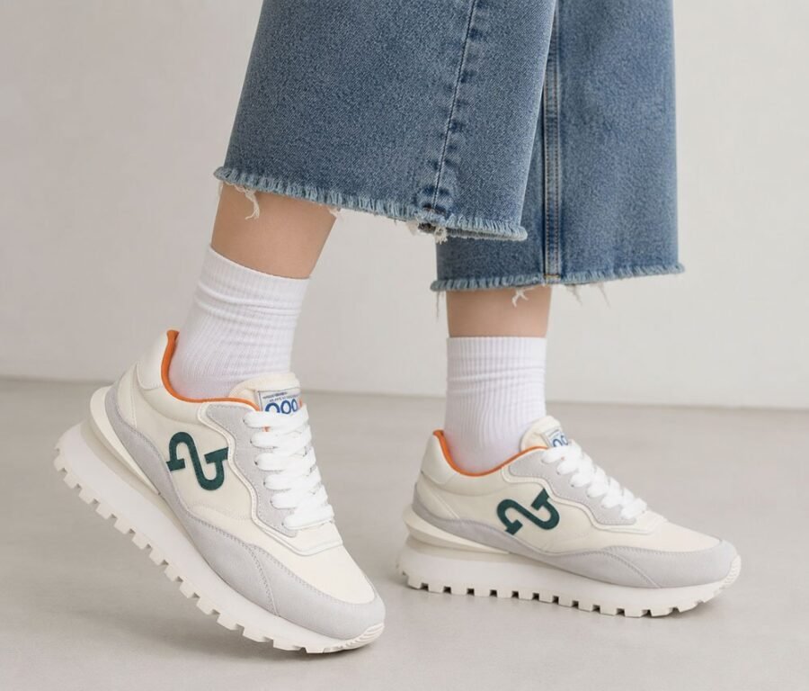 Women Everyday White Suede Sneakers – Chic, Clean & Comfortable - Image 10