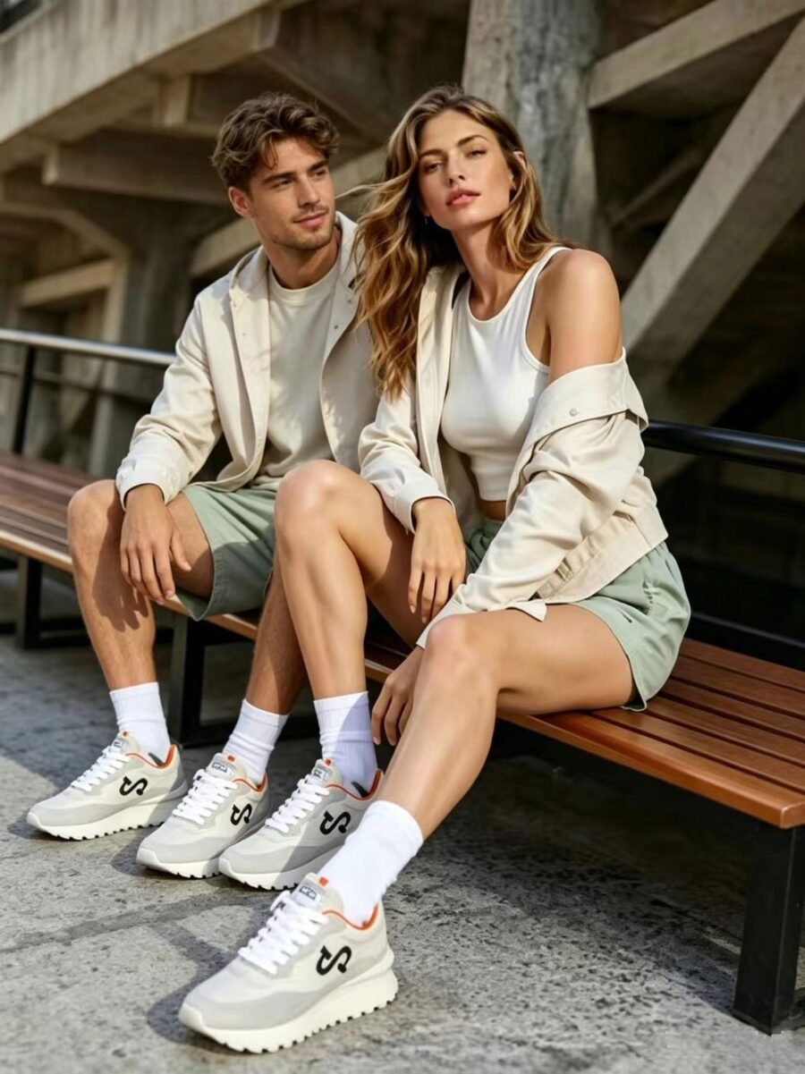 Women Everyday White Suede Sneakers – Chic, Clean & Comfortable - Image 12