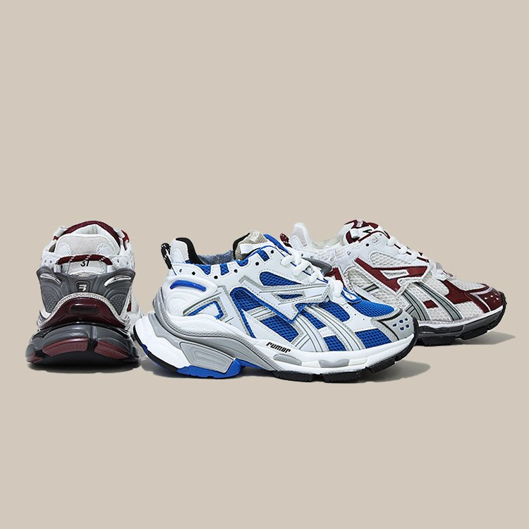 Women Lace-up Mesh Sneakers - Image 5