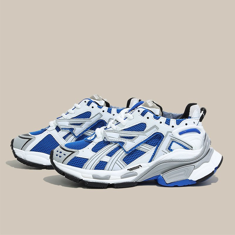 Women Lace-up Mesh Sneakers - Image 3
