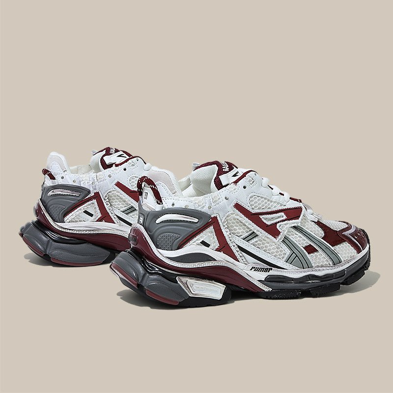 Women Lace-up Mesh Sneakers - Image 4