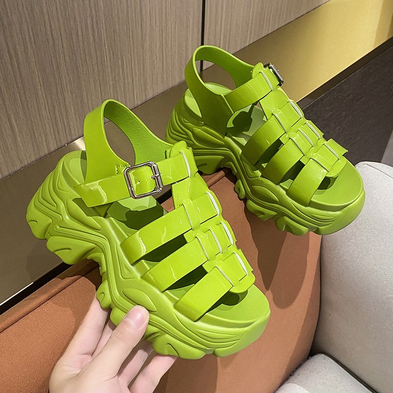 Women Platform Height-enhancing Casual Sandals - Image 3