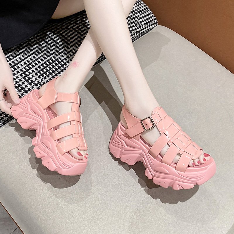 Women Platform Height-enhancing Casual Sandals - Image 4