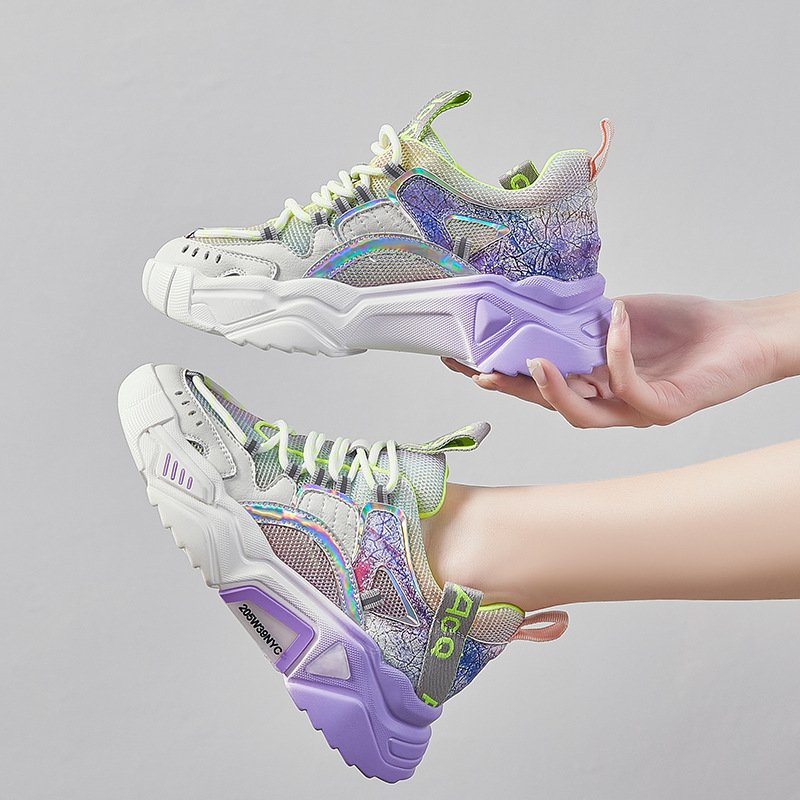 Women Colorblock Luminous Sneakers - Image 3