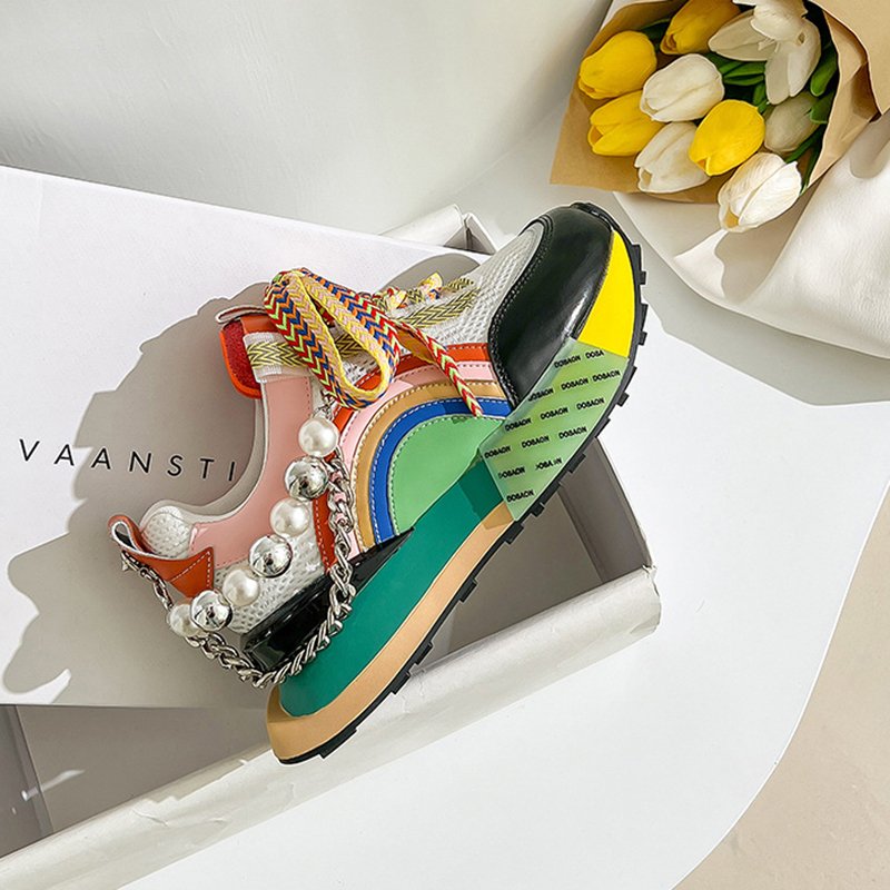 Women Sweet Platform Sneakers - Image 4