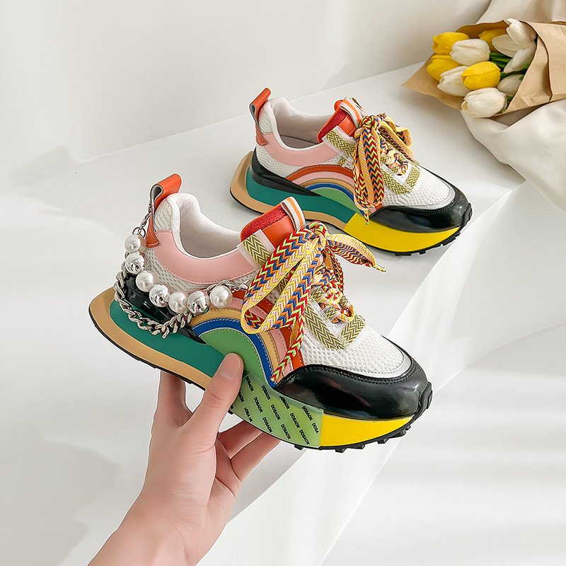 Women Sweet Platform Sneakers - Image 3