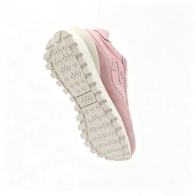 Women Soft Pink Suede Sneakers – Everyday Chic & Comfort - Image 9