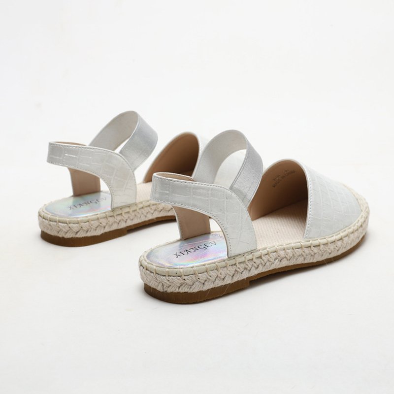 Women Soft Sole Straw Fisherman Shoes - Image 4