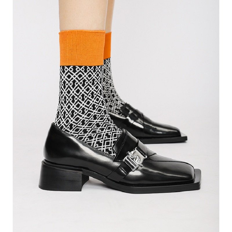 Women Square Loafers - Image 4