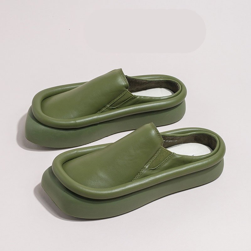 Women Square Toe Slippers - Image 5