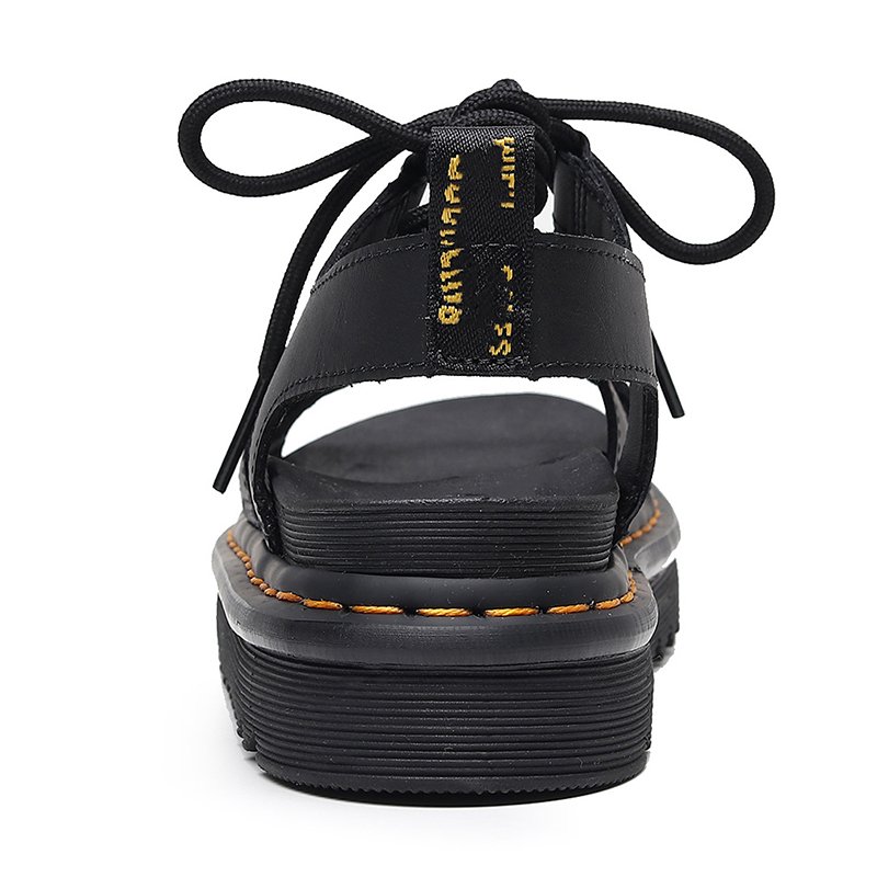 Women Strappy Platform Sandals Black - Image 4