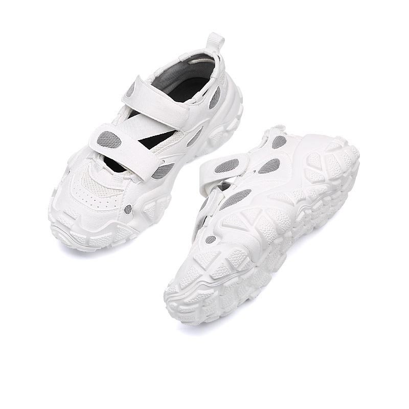 Women Velcro Cutout Casual Shoes - Image 3