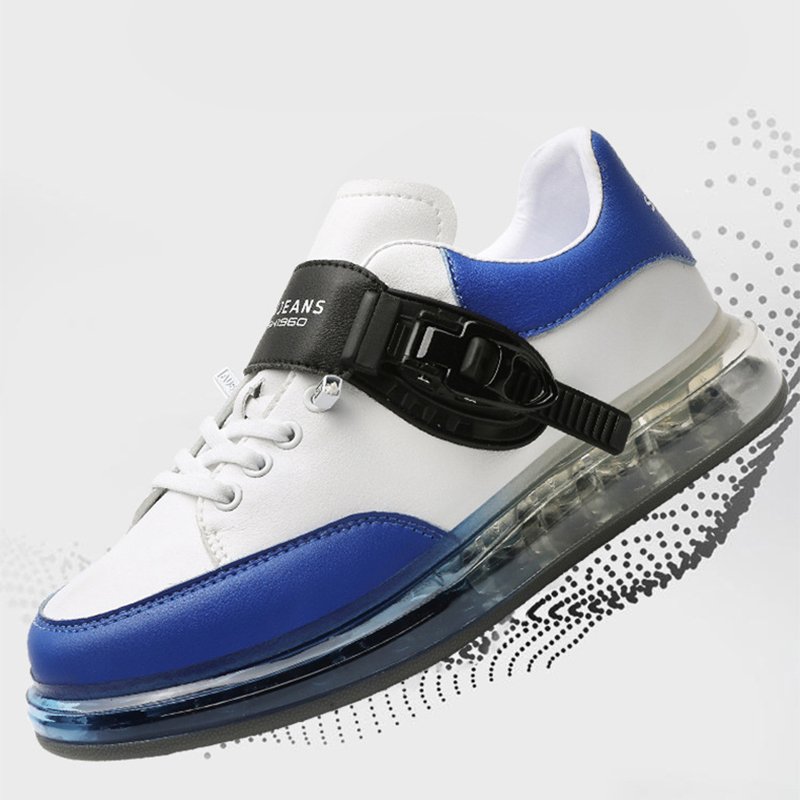 Women Air Cushion Sports Casual Shoes Blue - Image 5